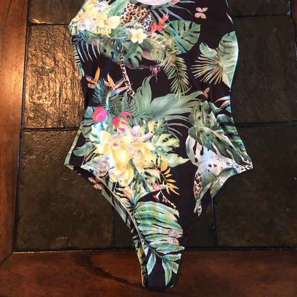 NYLON APPAREL Tropical Bodysuit - Picture 3 of 3
